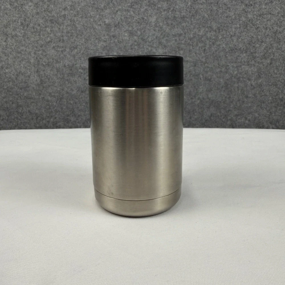YETI Rambler Colster 12 oz Can Insulator‎ Stainless Steel Silver Vacuum Sealed